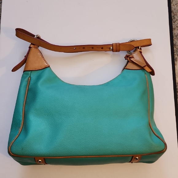 Dooney & Bourke Rebecca Classic Hobo Pebbled Leather Shoulder Bag. - Picture 3 of 16